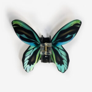 Hair Clip Blue Butterfly
