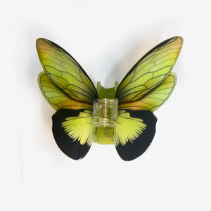 Hair clip Green butterfly